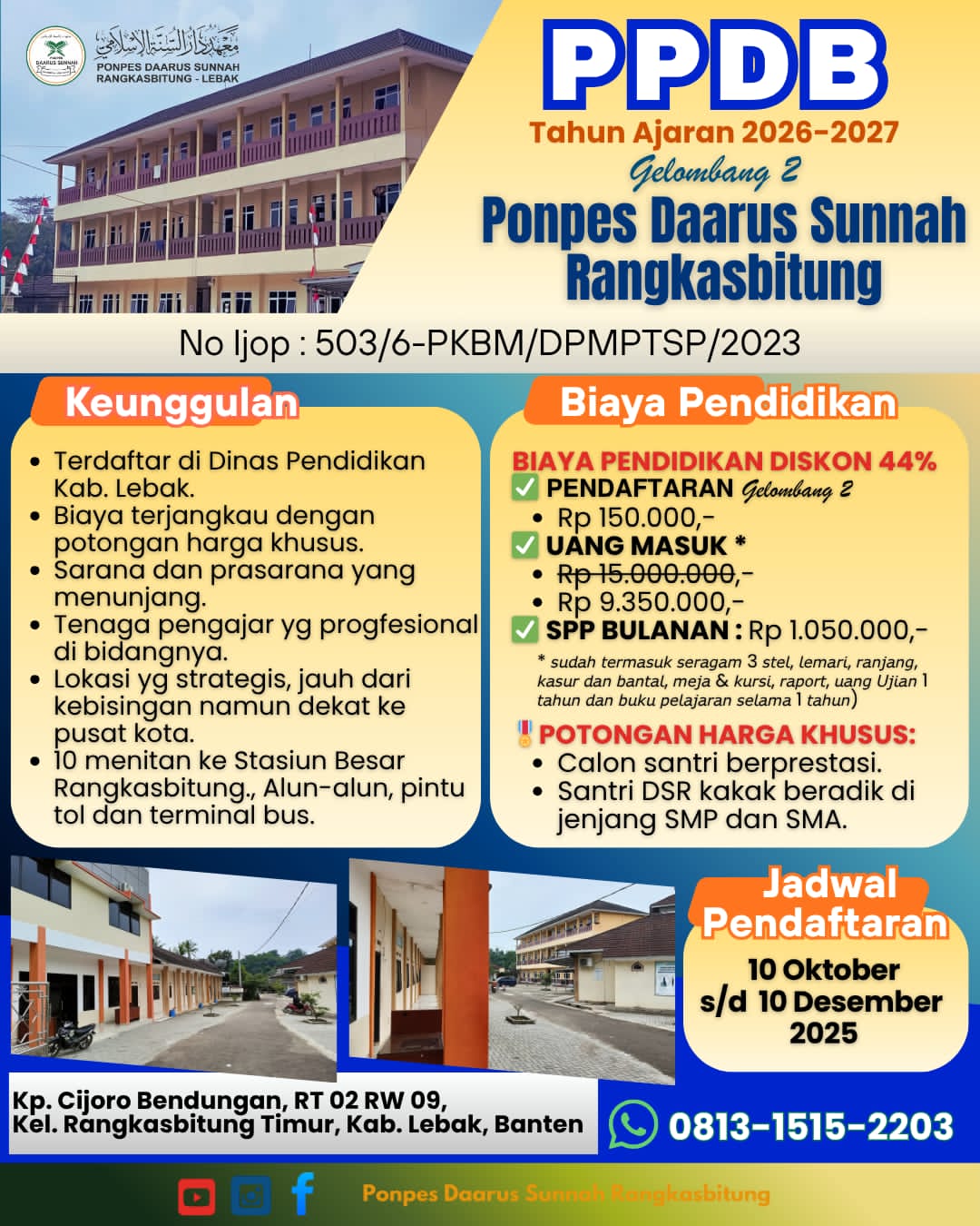 Profil Ponpes Daarus Sunnah